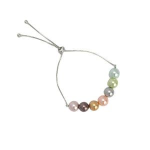 COPY - Multicolors Fake Pearls Bracelet
